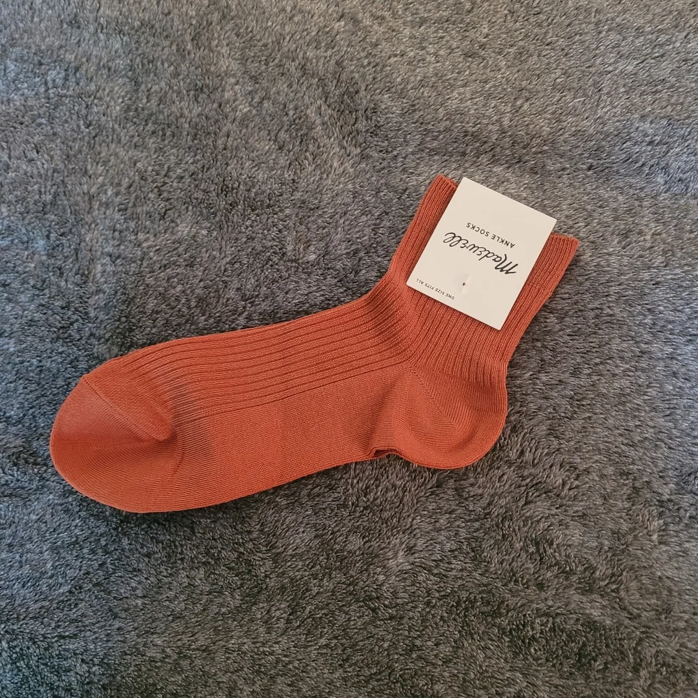 Madewell ankle socks NWT